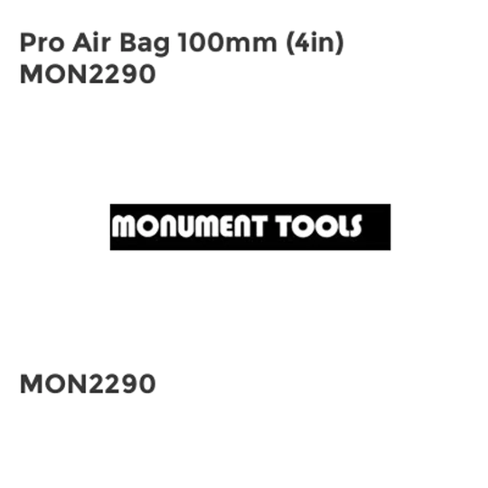 Monument Pro Air Bag 100mm (4in) MON2290