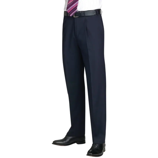 Brook Taverner Men's 44L Charcoal Langham Trouser