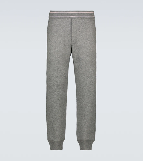 Cashmere-blend sweatpants