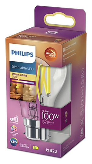 Philips 100W LED E27 Dimmable Light Bulb