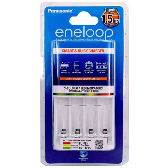 Panasonic eneloop BQ-CC55H 1.5 hours Quick Battery Charger