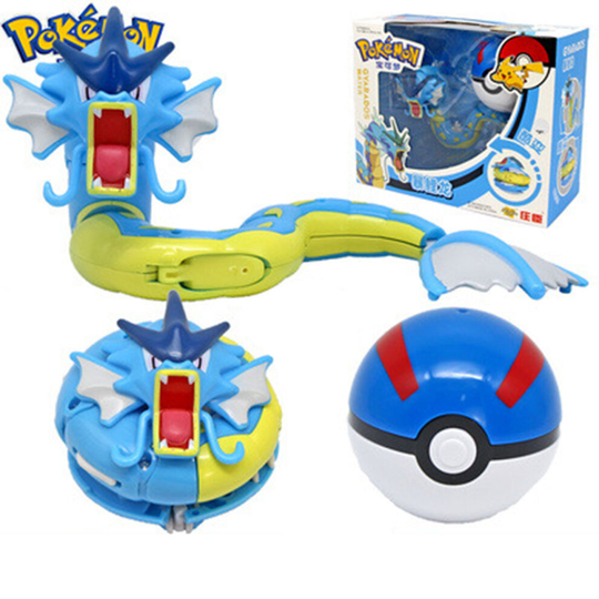 Deformable Gyarados Figures Pokemon Ball Kids Toys Gifts