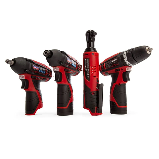 Sealey CP1200COMBO 12V 4 Piece Kit (2 x 1.5AH Batteries)