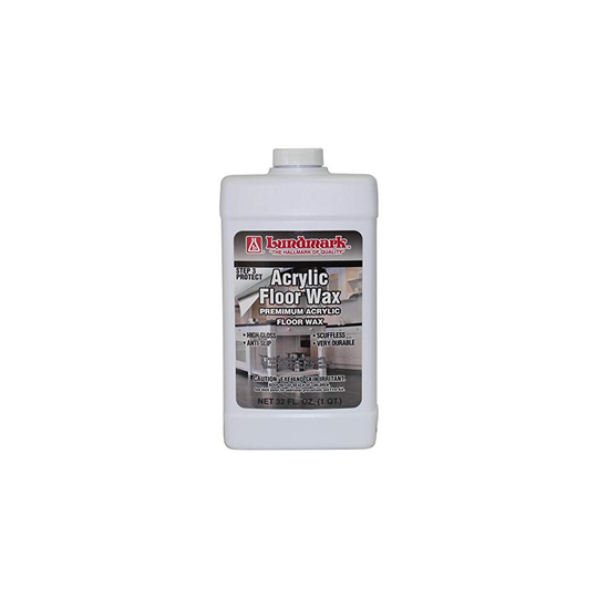Lundmark Acrylic Floor Wax, 32-Ounce, 3203F32-6