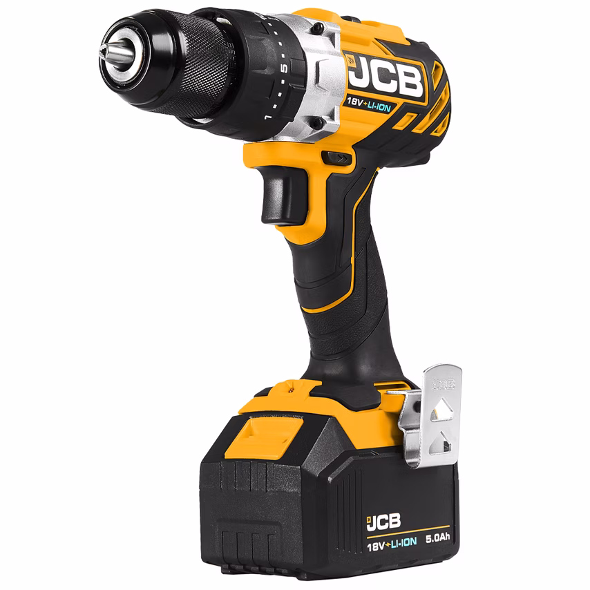 JCB 18V Brushless Combi 2X5.0AH Li-ion in L-Boxx Case