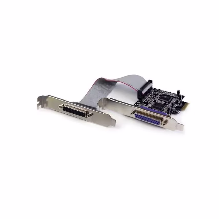 Startech 2 Port PCIE Parallel Card IEEE 1284- you get 3