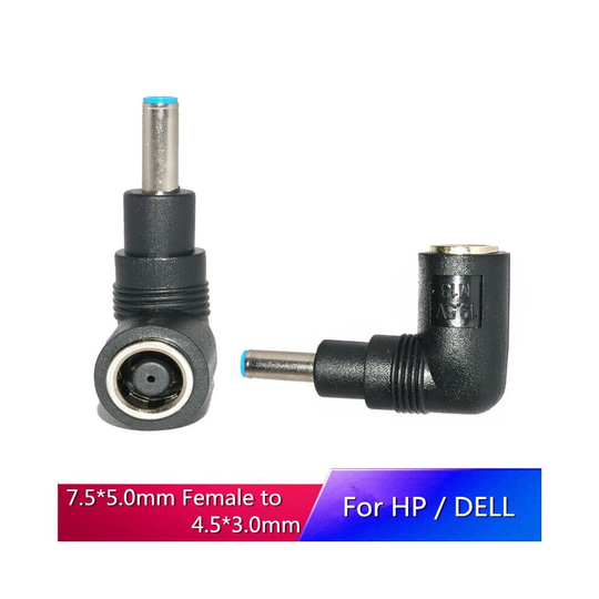 Laptop Adapter Tip Cord 7.4mm*5.0mm Female to 4.5mm*3.0mm Male Power C