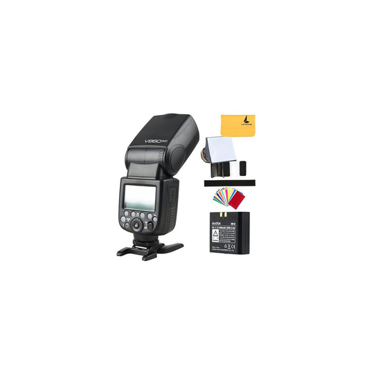 Godox V860II-F Pioneering 2.4G Wireless TTL Li-on Camera Flash Speedlite Flashgun for Fujifilm DSLR Cameras