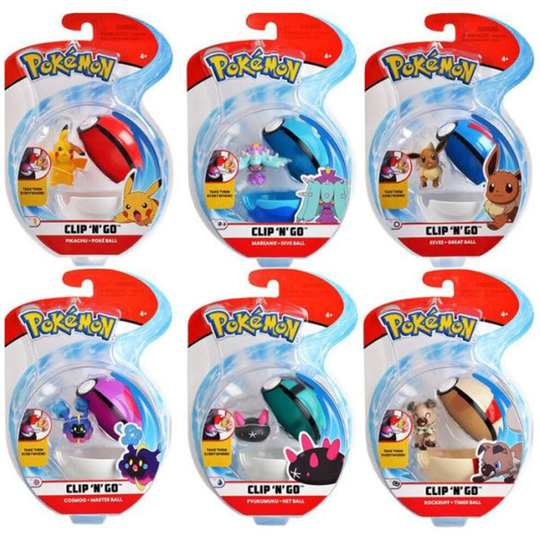 Pokemon Clip N Go One Supplied