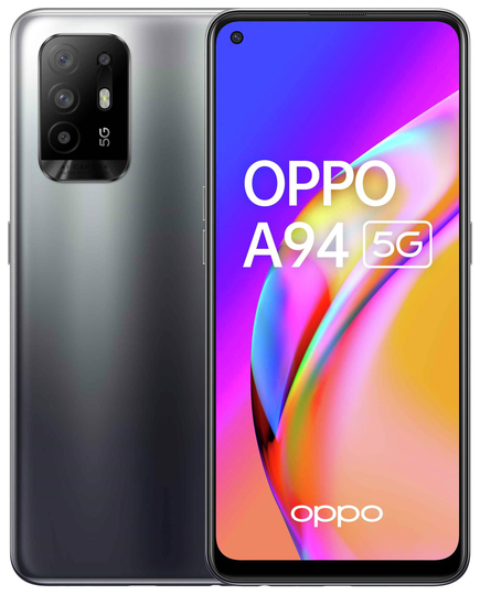 SIM Free OPPO A94 5G 128GB mobile Phone - Black