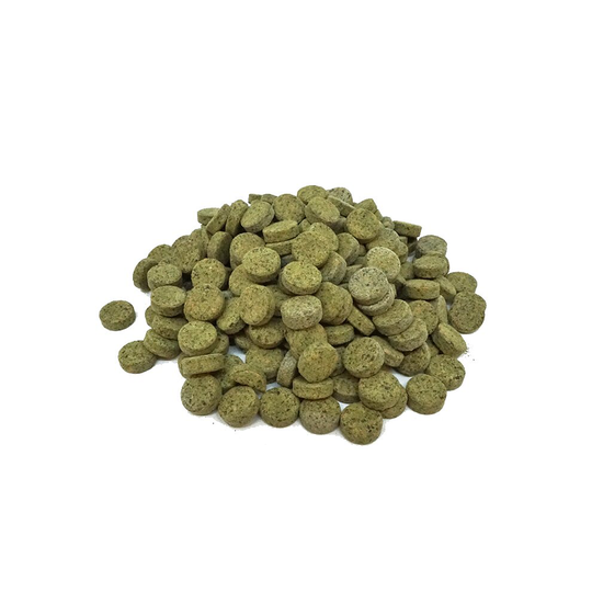 (50g) Fish Fuel Spirulina Stick-On-Glass Tablets - Tropical Fish Food, Neon, Guppy