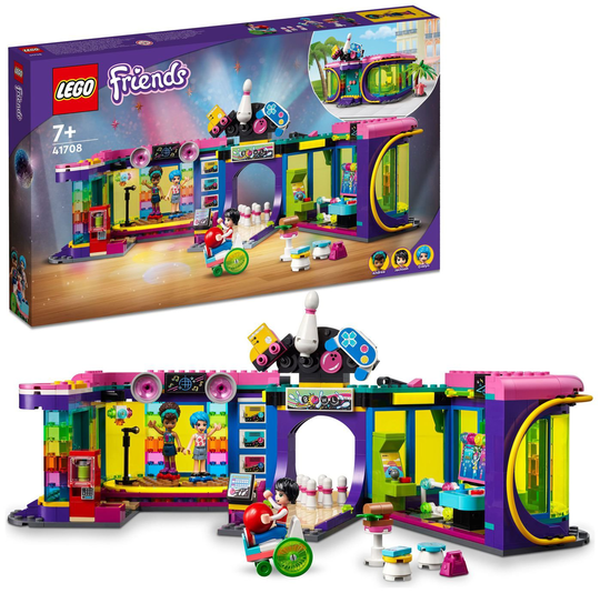 LEGO Friends Roller Disco Arcade Set with Andrea 41708