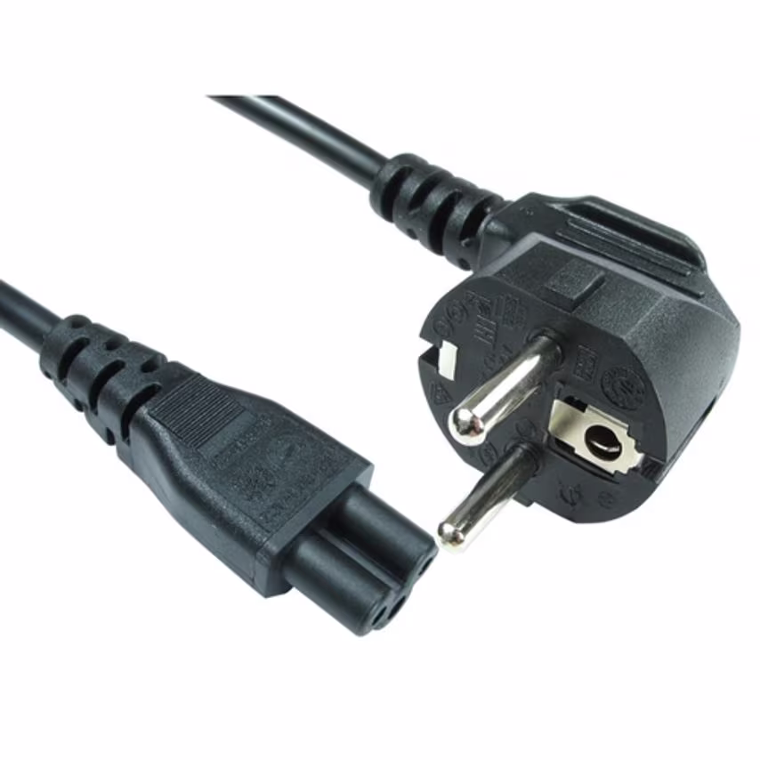Cables Direct Cables 2M EU Plug Clovle Blkpow Cab BQ60