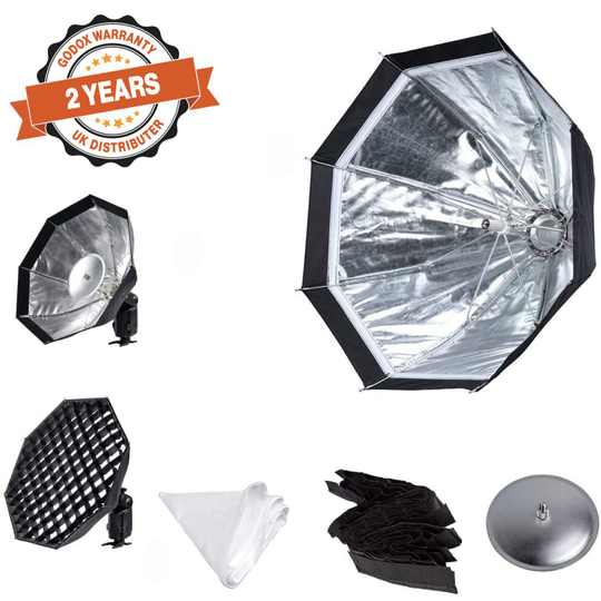 Godox Witstro Folding Softbox and Folding Beauty Dish AD-S7