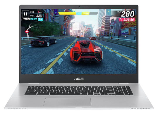 ASUS CX1700 17.3in Pentium 4GB 128GB Chromebook - Silver