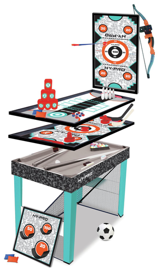 Hy-Pro 3ft 10 in 1 Indoor Multi Games Table