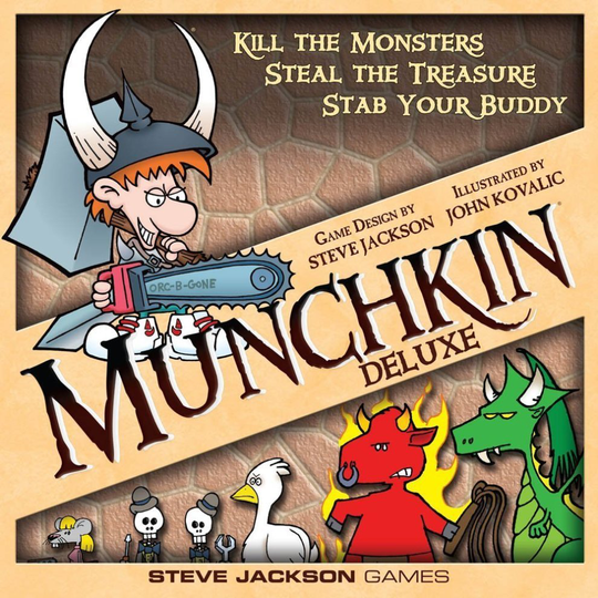 Munchkin Deluxe Card Game NEW UK