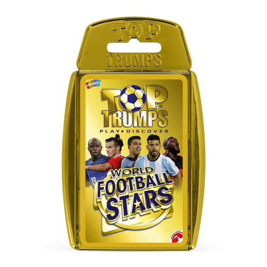 Top Trumps - World Football Stars 2018 Gold Case