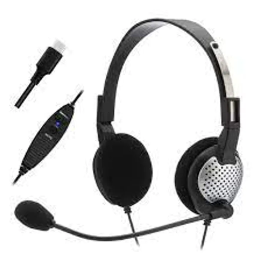 Andrea Communications NC-185VM Stereo Computer Headset with Volume/Mute Controls