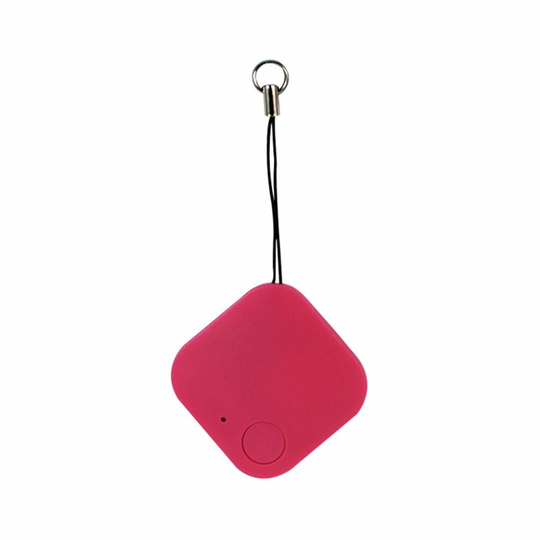 Aquarius Smart & Durable Square Bluetooth Key Finder, Pink