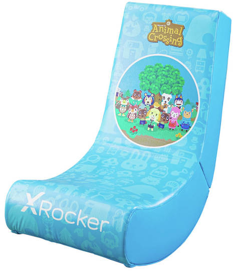 X Rocker Video Rocker Junior Gaming Chair - Animal Crossing