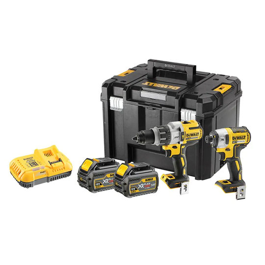 DeWalt DCK276T2T FlexVolt XR Twin Pack 18V 2 x 18/54V 6.0/2.0Ah Li-ion DEWDCK276