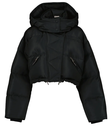 Cropped puffer jacket
