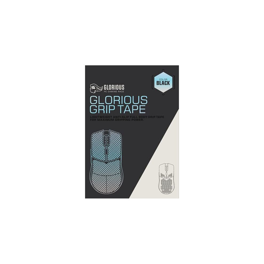 Glorious PC Gaming Model D- Gaming Mouse Grip Tape (Black)