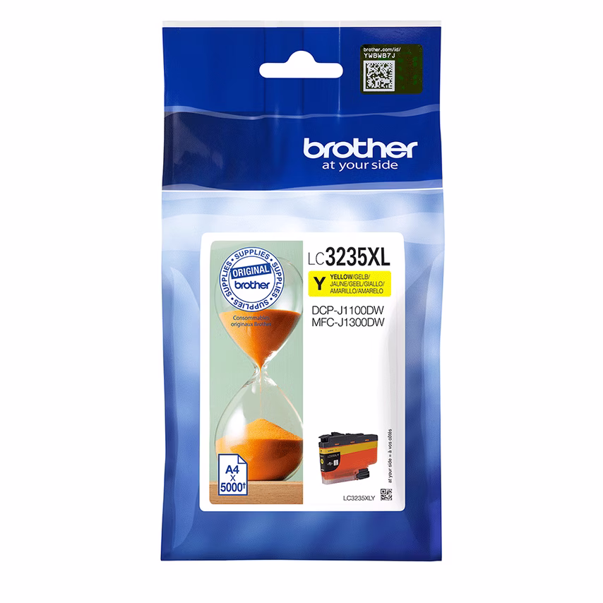 Brother Brother Yellow High Capacity Ink Cartridge 5K pages - LC3235XLY