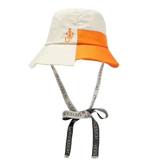 Logo technical bucket hat