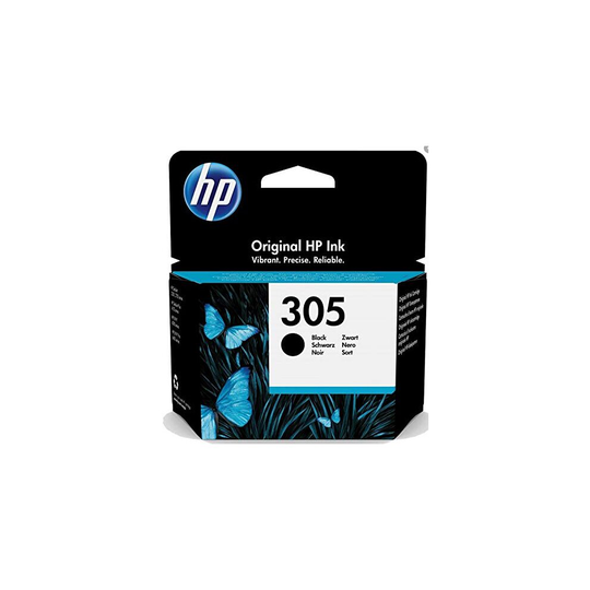 HP 305 3YM61AE Black Original Ink Cartridge Compatible with HP DeskJet Series 2700, 4100, Envy Series 6020, 6030, 6420, 6430