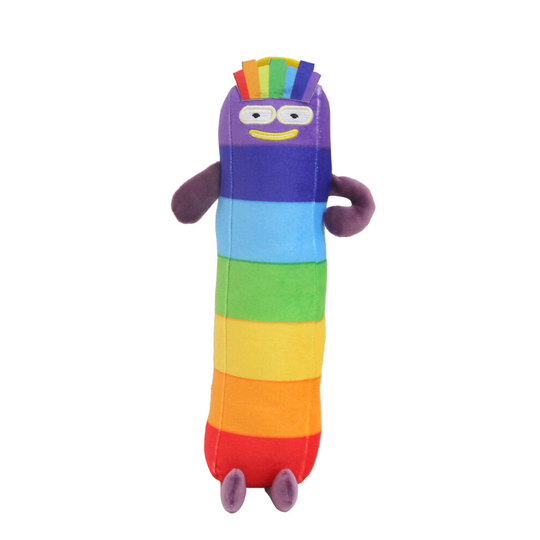 (Seven) Numberblocks Toy Kids Mathematics Enlightenment Number Plush Doll Gift