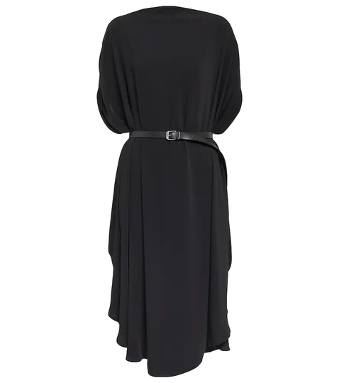 Satin midi dress
