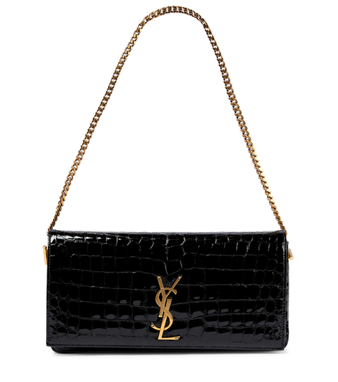 Kate Medium patent leather shoulder bag