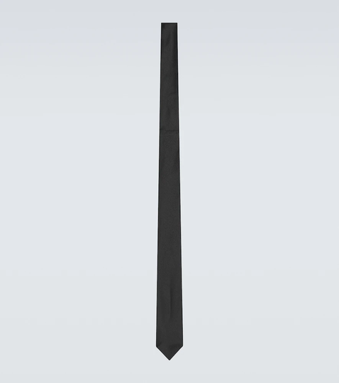 Silk satin tie