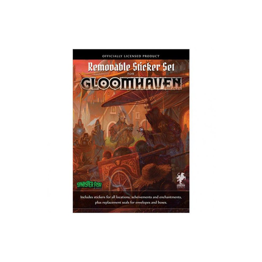 Sinister Fish Games SIF00020 Gloomhaven Removable Sticker Set Board Games