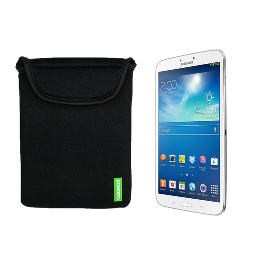 Komodo Neoprene Protective Soft Cover Tablet Case Sleeve Pouch 7" 8" inch