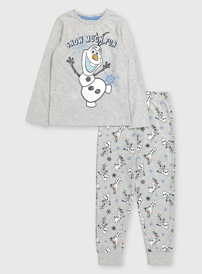Disney Frozen Olaf Snowman Pyjamas - 6-7 years