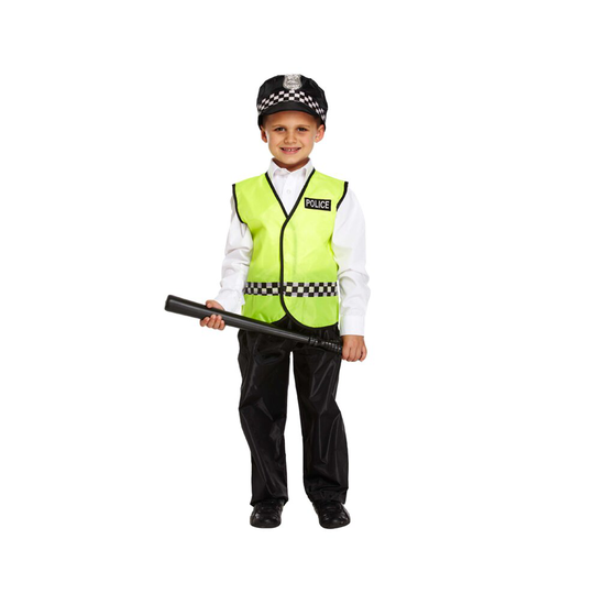 Child's Policeman Fancy Dress Costume