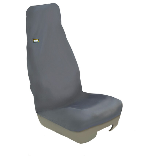 HDD Technicians Universal Front Black Seat Cover - 136 x 75cm
