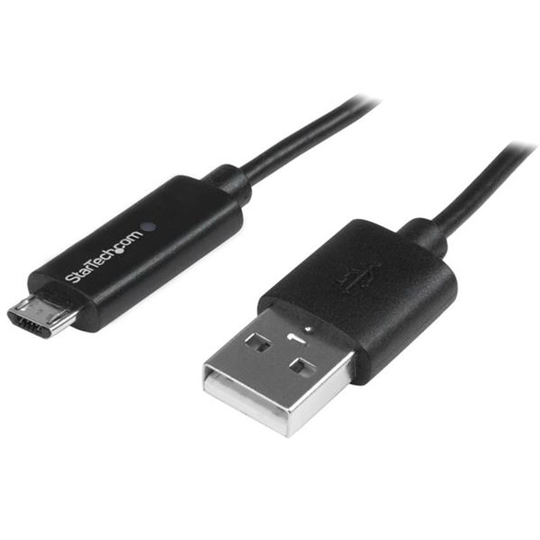 Startech StarTech Micro USB Cable LED Charging Light