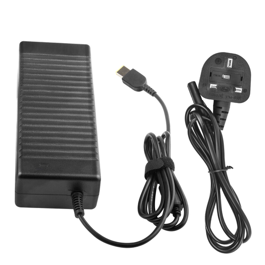 For Lenovo T440P T450P T460P Laptop Charger AC Adapter Power Supply Rectangle Tip 20V 6.75A 135W