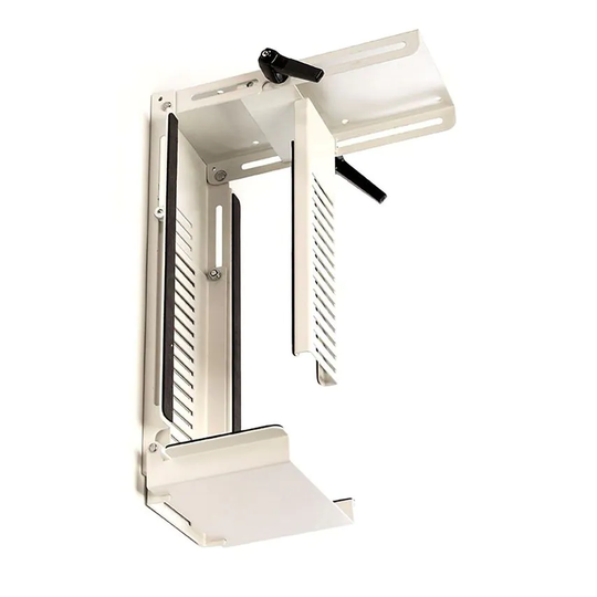 Dams Neon Under Desk CPU Holder - Silver