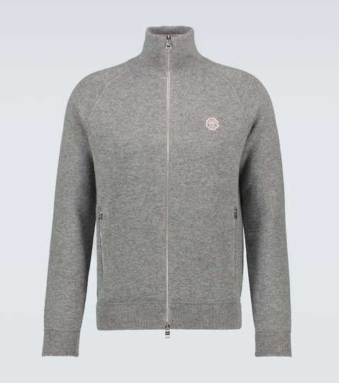 Cashmere-blend sweatshirt