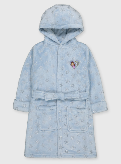 Disney Frozen Blue Dressing Gown - 8-9 years