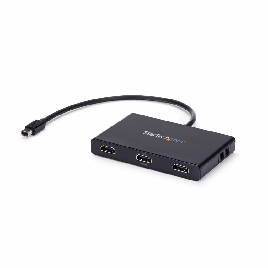StarTech.com Mini DisplayPort to HDMI Multi-Monitor Splitter - 3-Port MST Hub