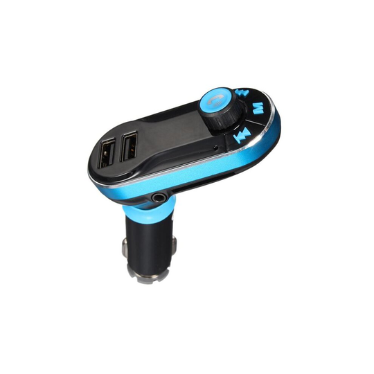12-24V Dual USB Charger Wireless bluetooth Car Kit MP3 Player FM Transmitter AUX