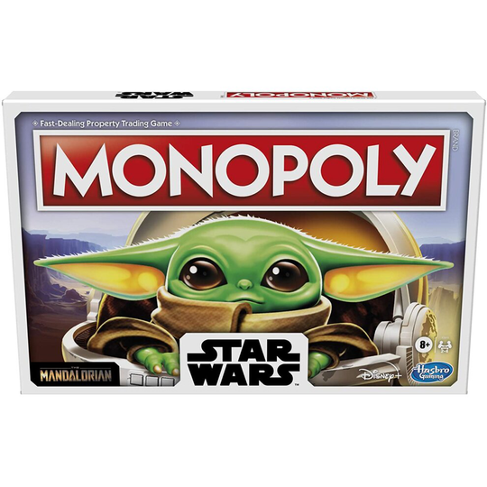 Monopoly: Star Wars The Child Edition Board Game for Families and Kids Ages 8 and Up, Featuring The Child