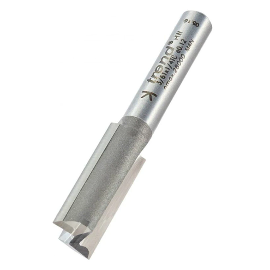 Trend 3/61 10.0mm Professional TCT 2 Flute Straight Cutter with Plunge Centre Ti
