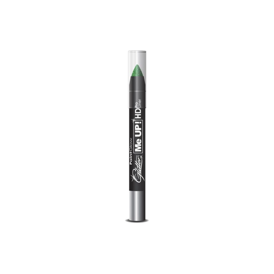 2.5g Green Me Up! Hd Uv Neon Glitter Paint Stick - Liner Face Up Body Crayon - glitter paint liner face up body crayon festival paintglow make club